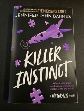 Killer Instinct by Jennifer Lynn Barnes - Black & Purple Paperback